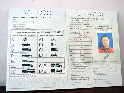 Thủ tục chuyển đổi bằng lái xe ô tô quốc tế tại Hà Tĩnh